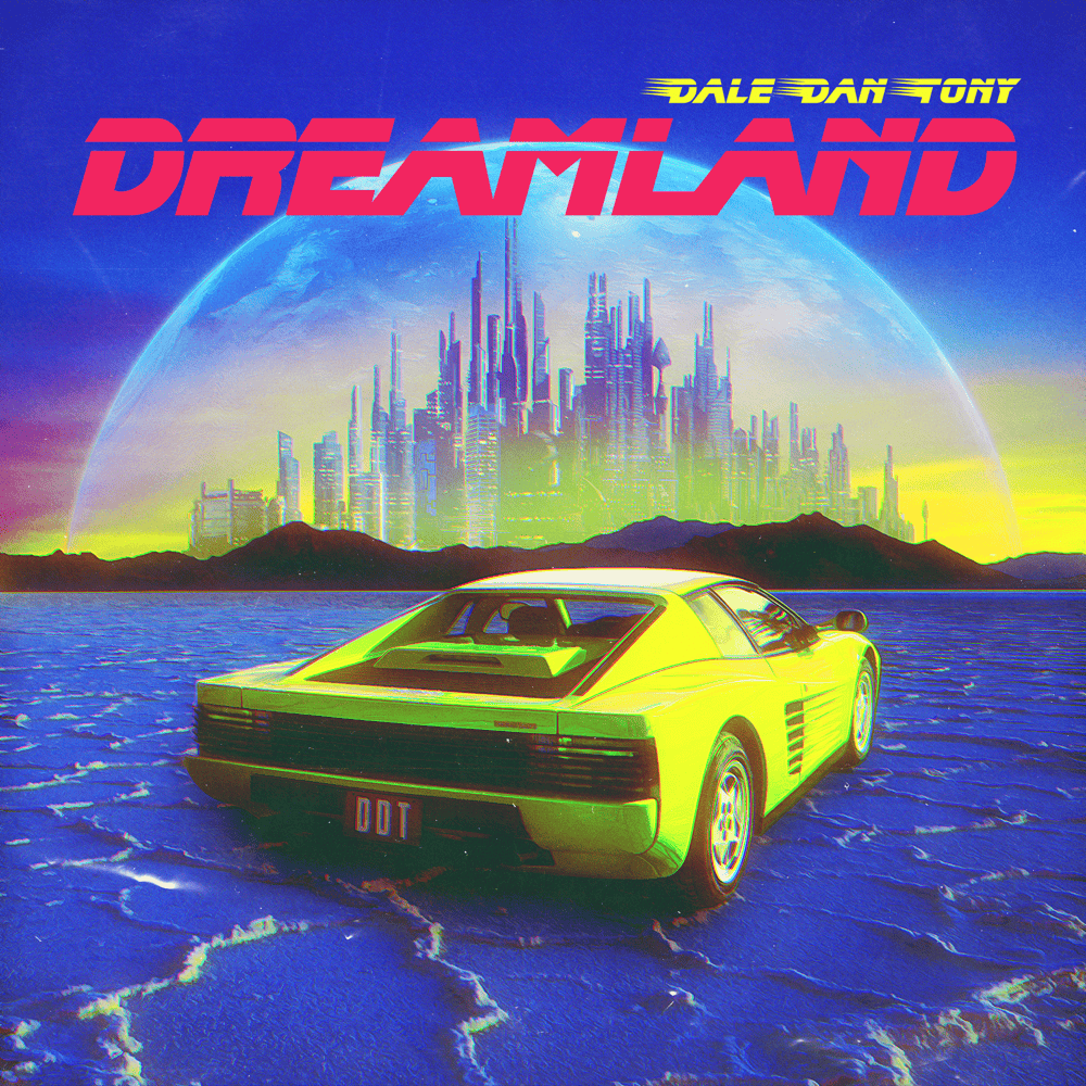 Album cover art for "DREAMLAND" by RiFF RAFF