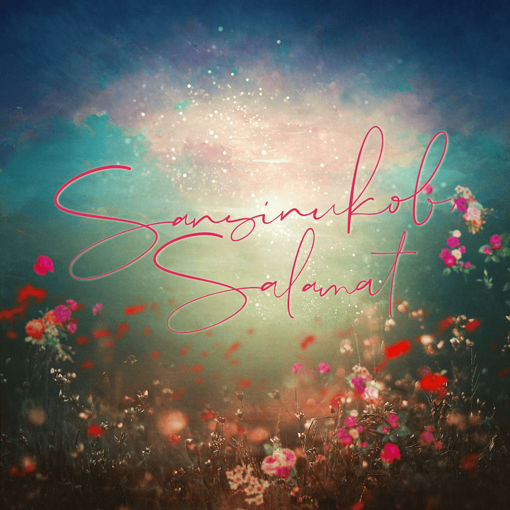 Album cover art for "Sansinukob, Salamat" by Sarah Geronimo