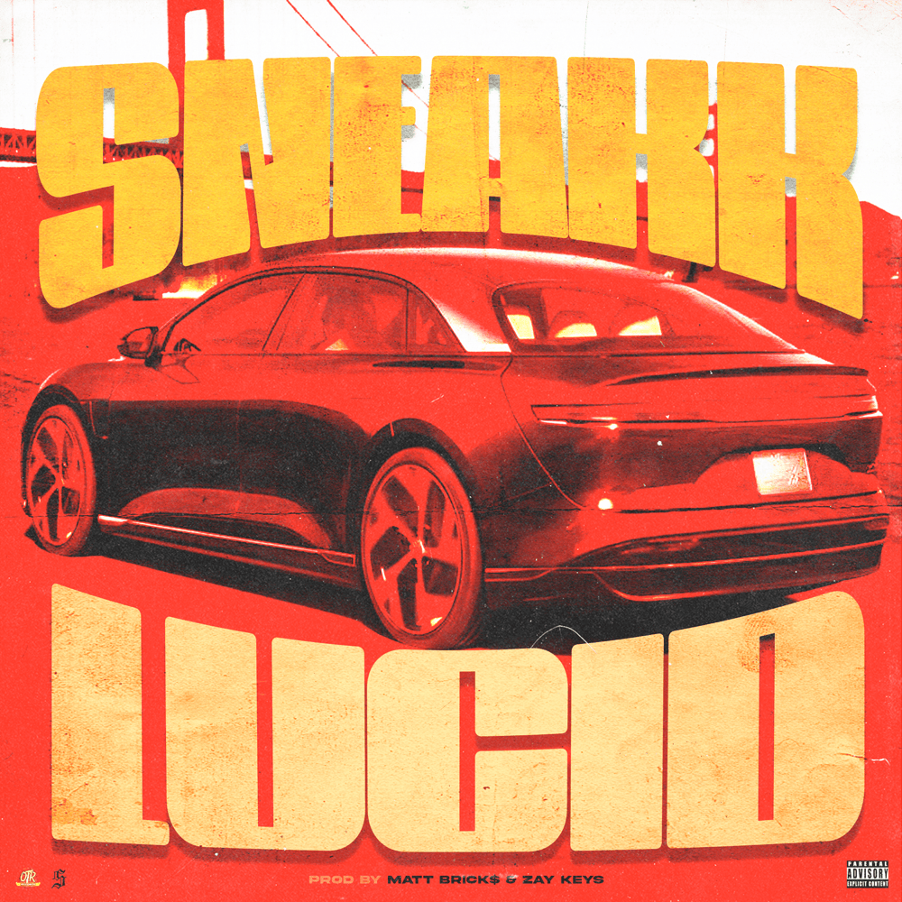 Album cover art for "Lucid" by Sneakk