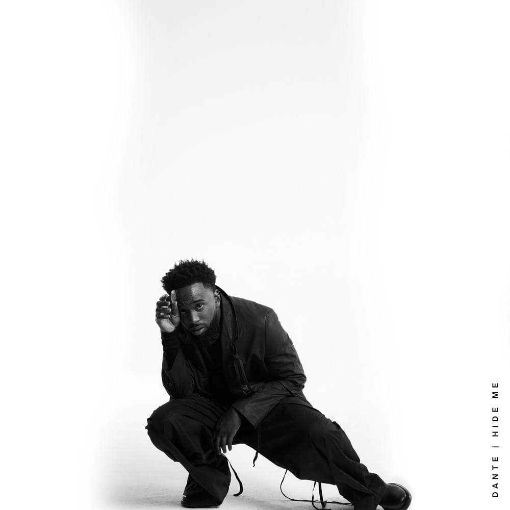 Album cover art for "Hide Me" by Dante Bowe