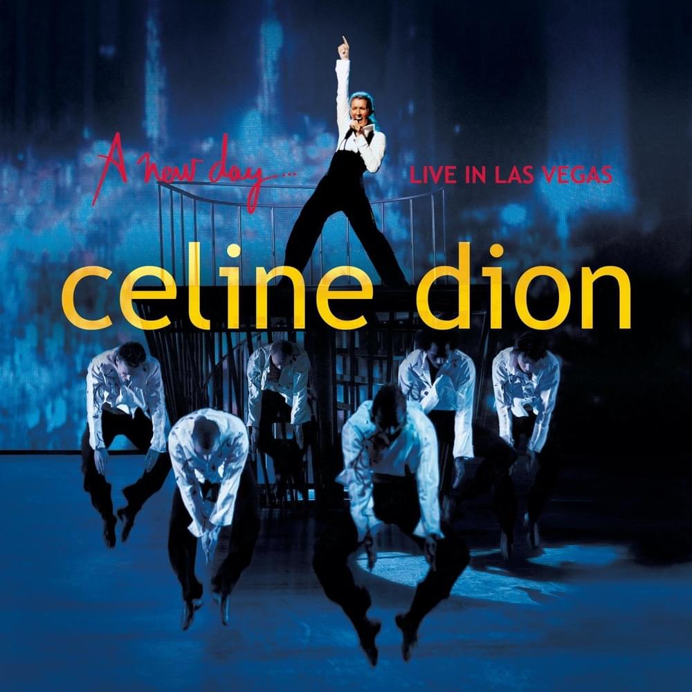 Album cover art for "Because You Loved Me (Live at The Colosseum at Caesars Palace, Las Vegas, Nevada - November 2003)" by Céline Dion