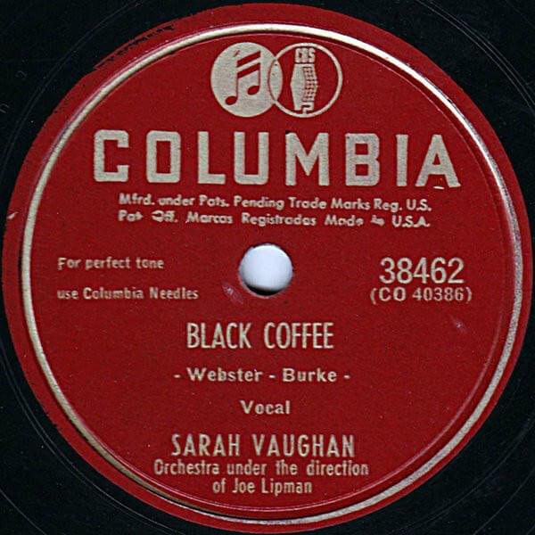 Black Coffee by Sarah Vaughan