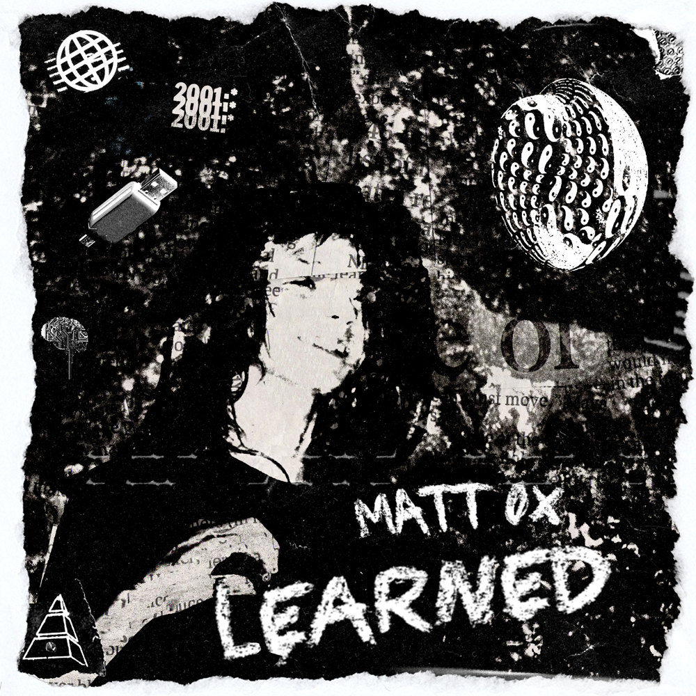 Album cover art for "Learned" by Matt OX