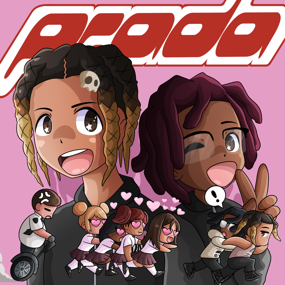 Album cover art for "Prada" by 2K Sports