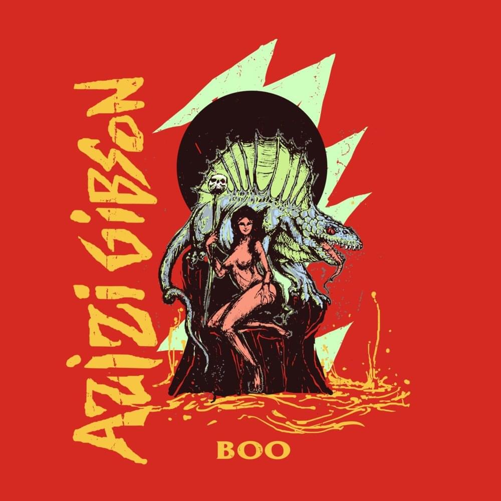 Album cover art for "Boo" by Azizi Gibson