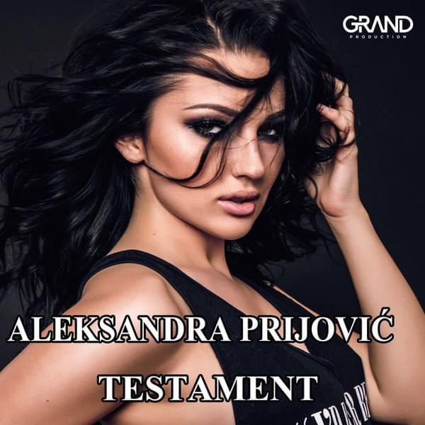 Album cover art for "Testament" by Aleksandra Prijović