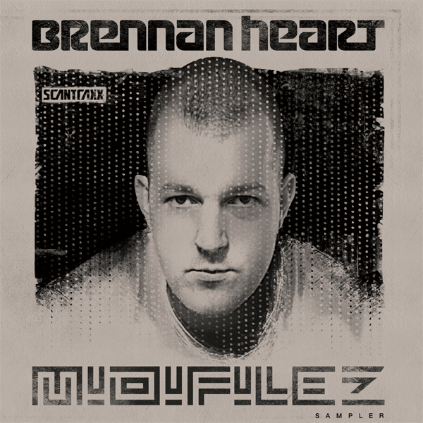 Album cover art for "Van Halen Is A Rockstar" by Brennan Heart