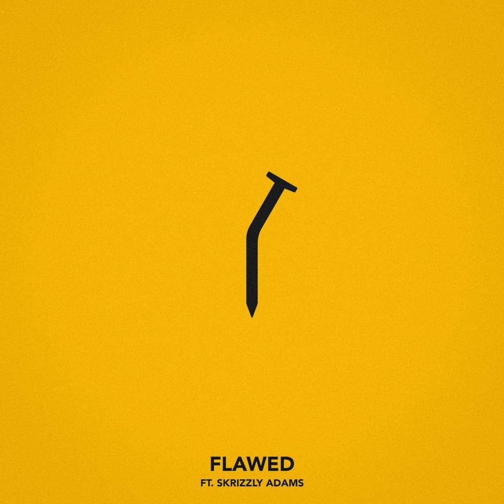 Album cover art for "Flawed" by Chris Webby & Skrizzly Adams