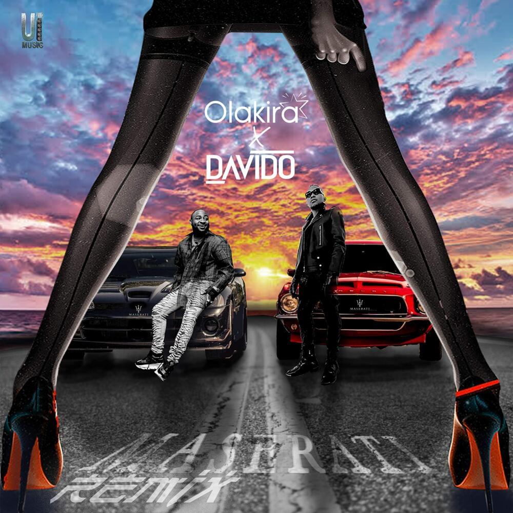 Album cover art for "Maserati (Remix)" by Olakira & Davido