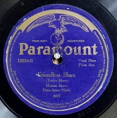 Friendless Blues by Monette Moore