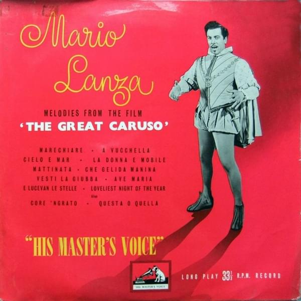 Cover image for Melodies From The Film “The Great Caruso”