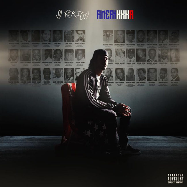 Album cover art for "Amerikkka" by G Perico
