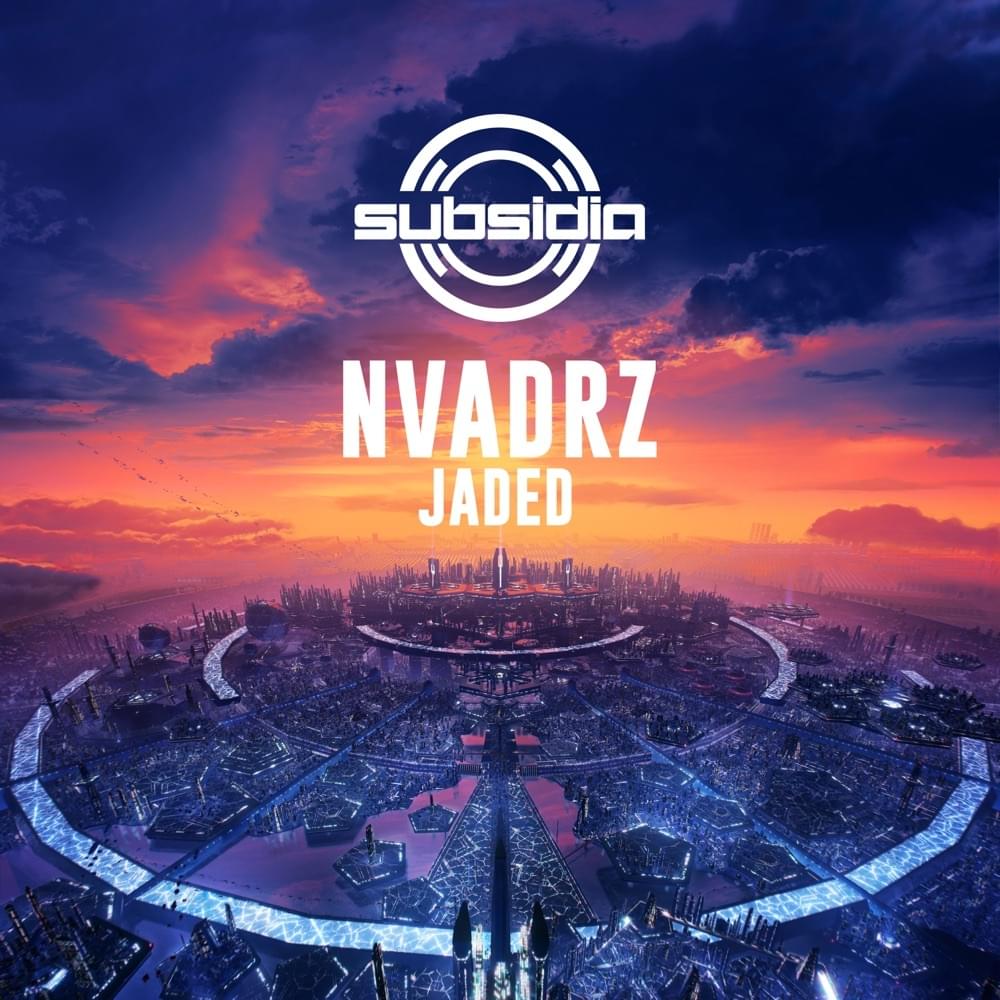 Album cover art for "Jaded" by NVADRZ