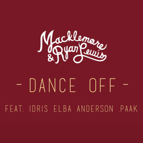Album cover art for "Dance Off" by Macklemore & IDRIS & Anderson .Paak