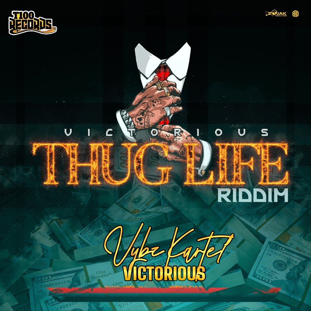 Album cover art for "Victorious" by Vybz Kartel