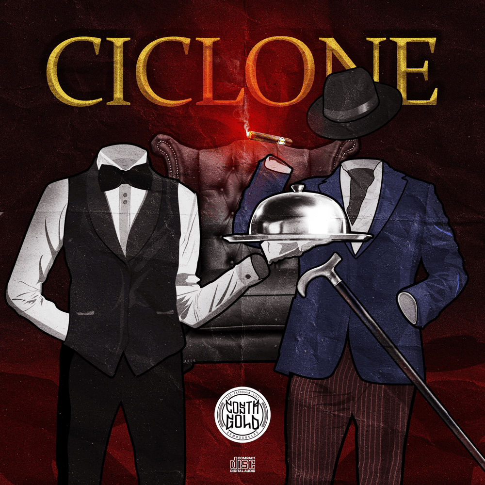 Album cover art for "Ciclone" by Costa Gold