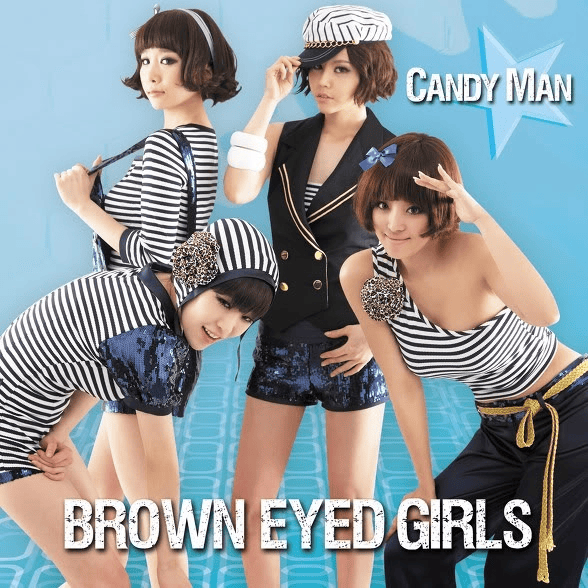 Album cover art for "Candy Man" by Brown Eyed Girls