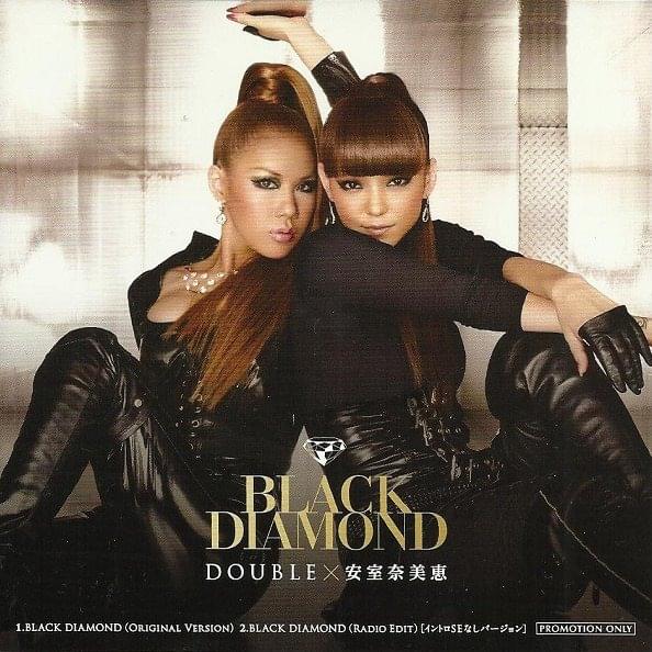 Album cover art for "BLACK DIAMOND" by DOUBLE