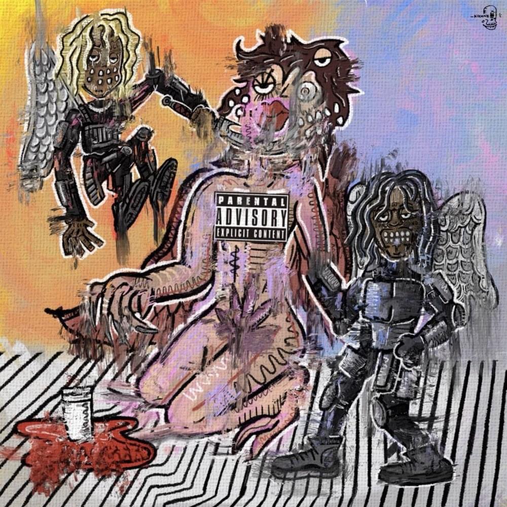 Album cover art for "High Off Me" by 03 Greedo & Yung Bans