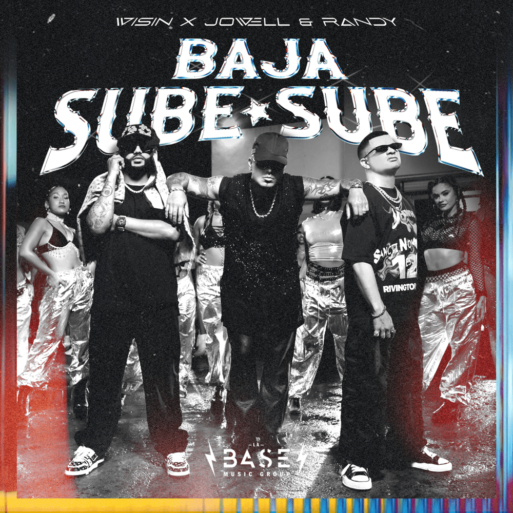 Album cover art for "Baja Sube Sube" by Wisin