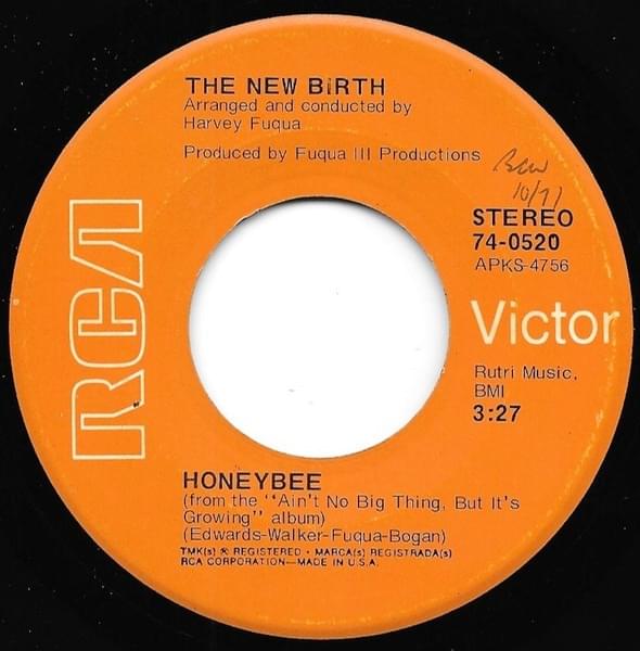 Album cover art for "Honeybee" by New Birth