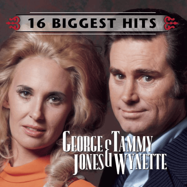 Cover image for George Jones and Tammy Wynette - 16 Biggest Hits