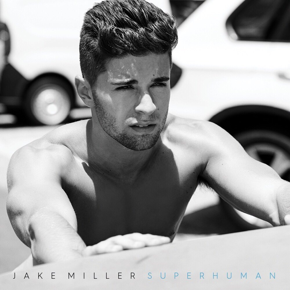 Album cover art for "Superhuman" by Jake Miller