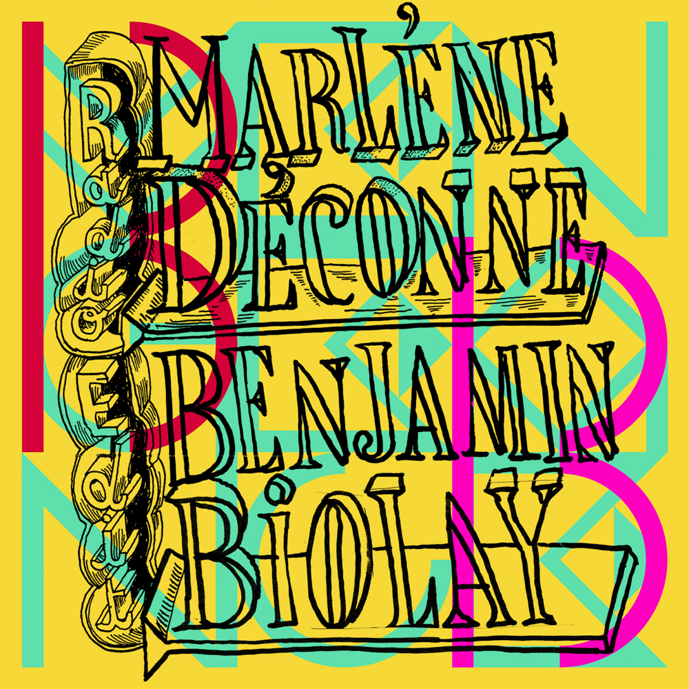 Album cover art for "Marlène déconne" by Benjamin Biolay