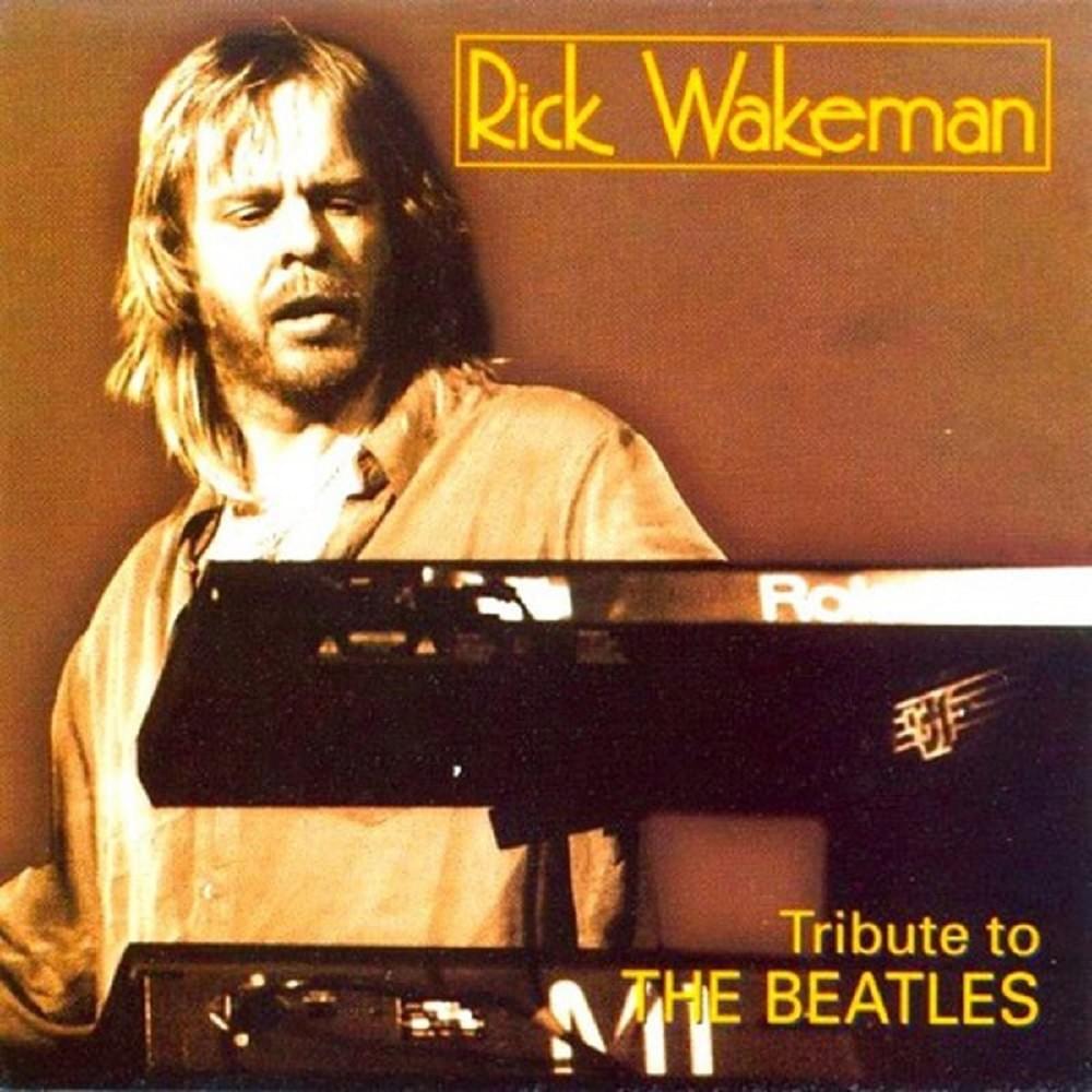 Album cover art for "While My Guitar Gently Weeps" by Rick Wakeman