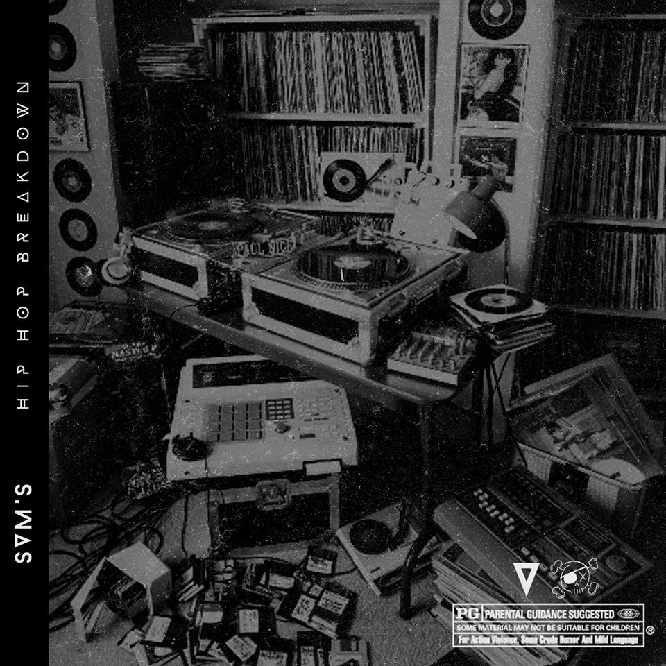 Album cover art for "Hip Hop Breakdown" by Sam’s
