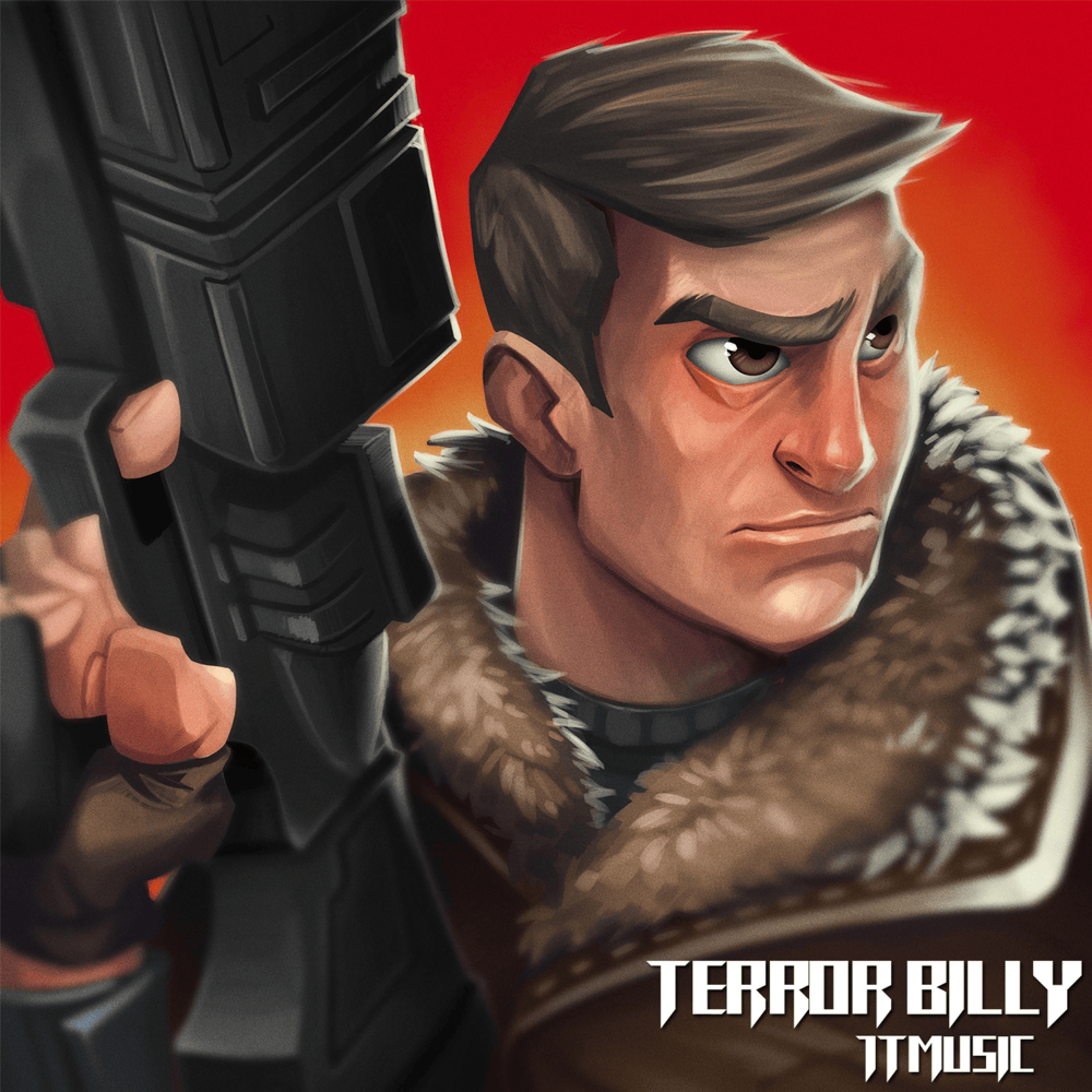 Album cover art for "Terror Billy" by JT Music
