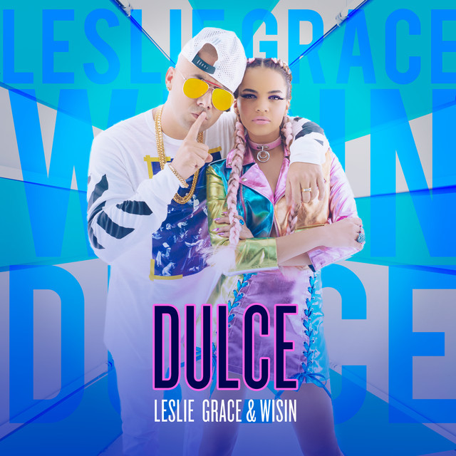 Album cover art for "Dulce" by Leslie Grace & Wisin