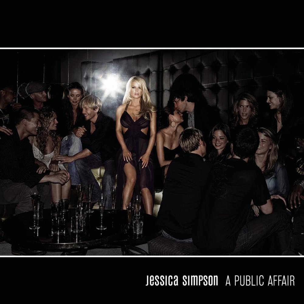 Album cover art for "A Public Affair" by Jessica Simpson