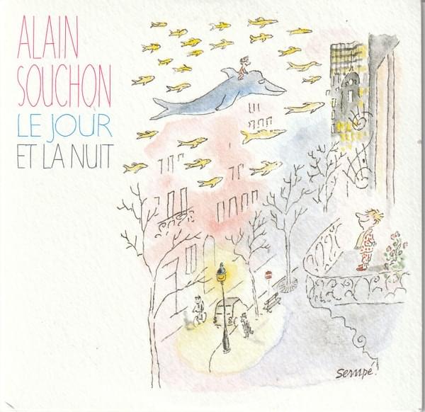 Album cover art for "Le jour et la nuit" by Alain Souchon
