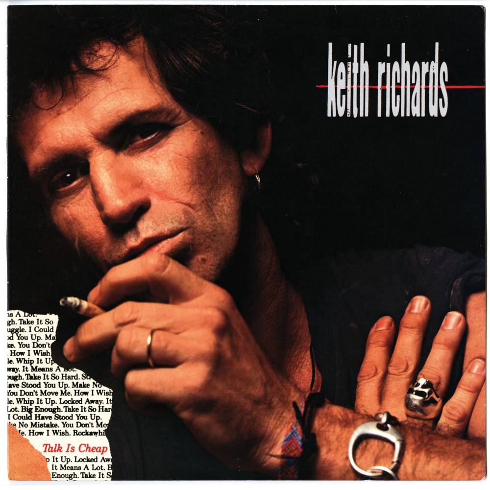 Album cover art for "Make No Mistake" by Keith Richards