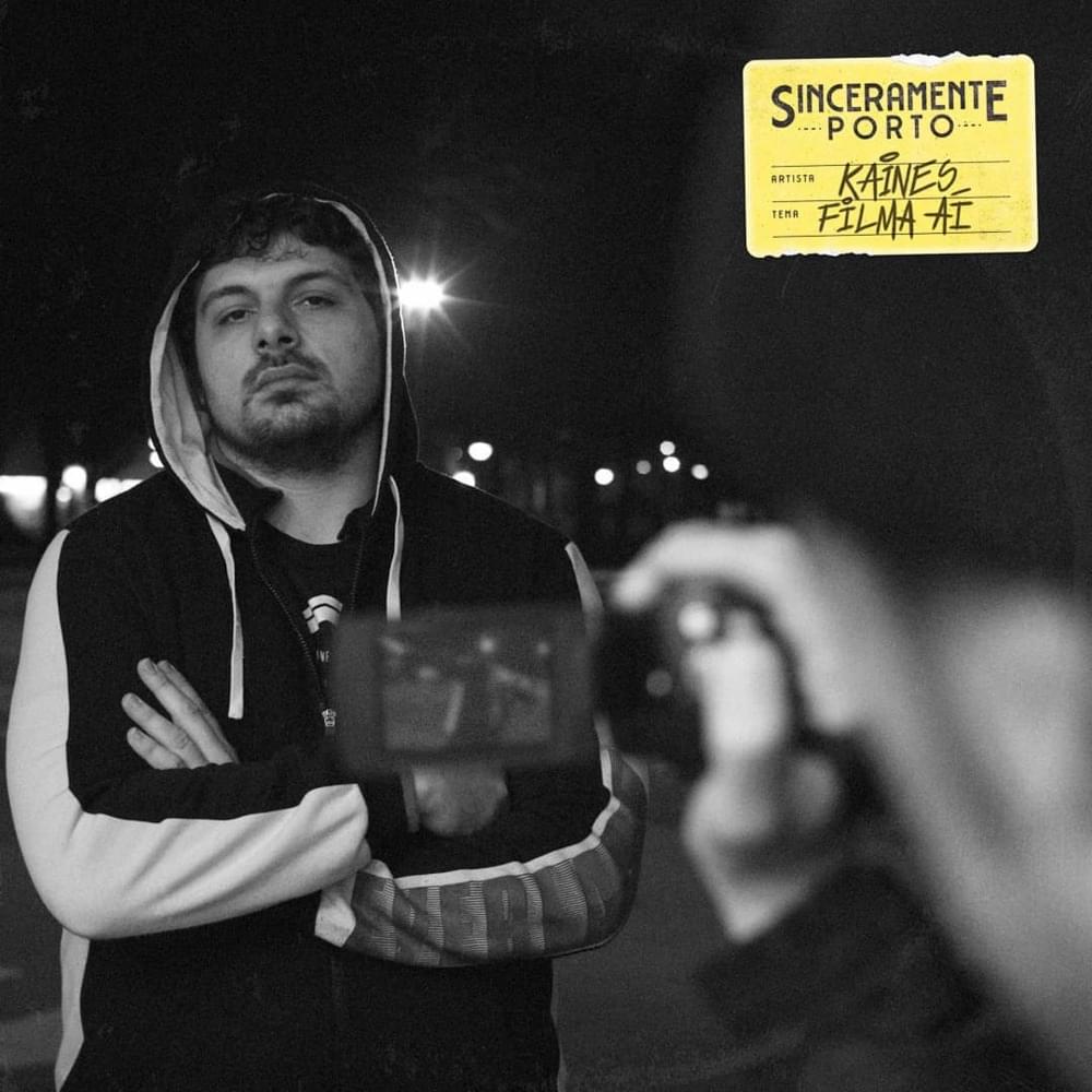 Album cover art for "Filma Aí" by Kaines