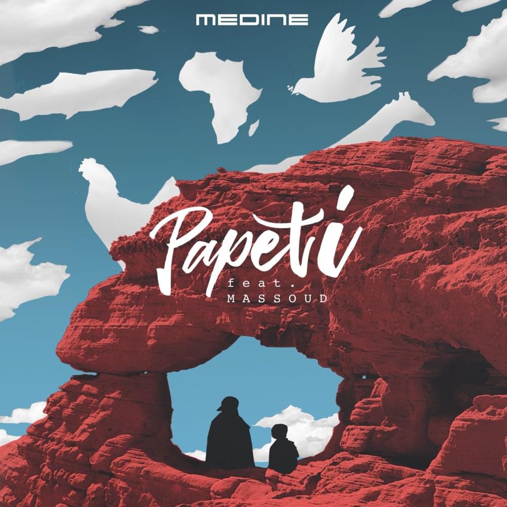 Album cover art for "Papeti" by Médine & Massoud