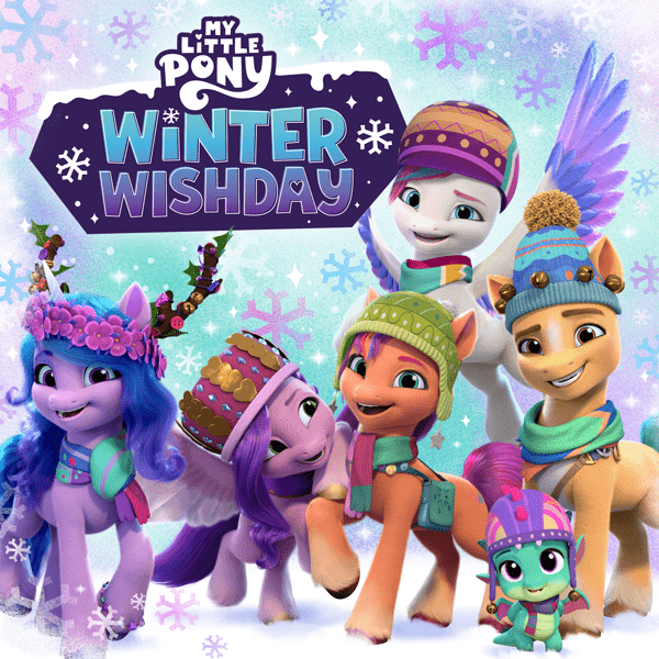 Album cover art for "Joyous Wishentine" by My Little Pony