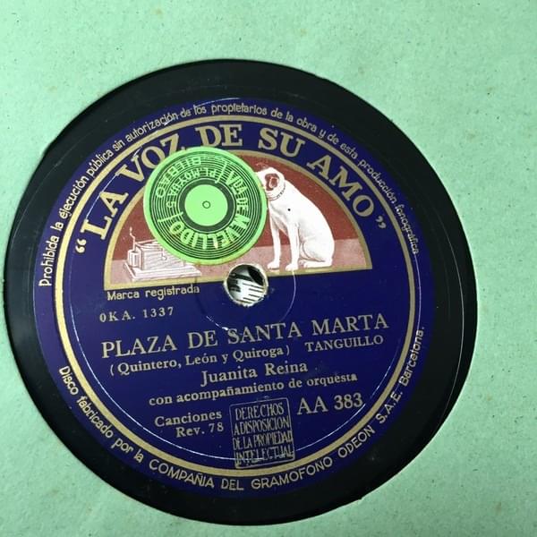 Cover image for  La Plaza De Santa Marta / Y Sin Embargo Te Quiero