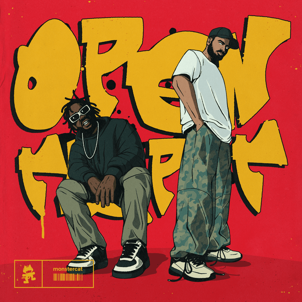 Album cover art for "Open The Pit" by Crankdat