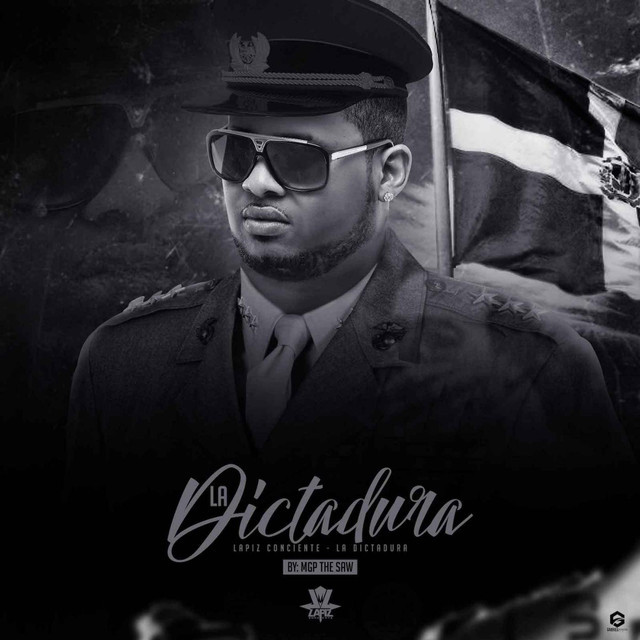 Album cover art for "La Dictadura" by Lapiz Conciente