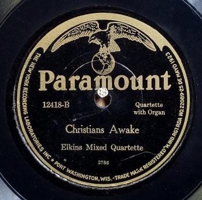 Christians Awake by Elkins Mixed Quartette