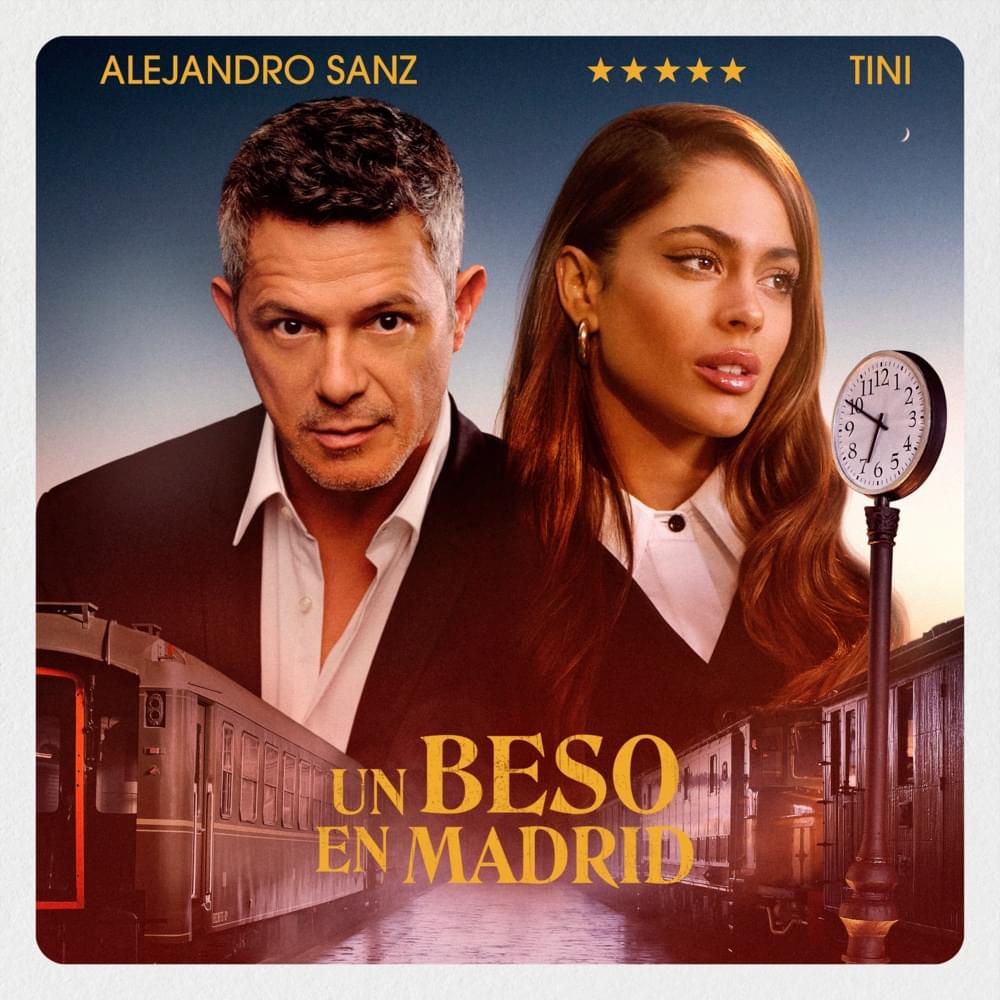 Album cover art for "Un Beso en Madrid" by TINI