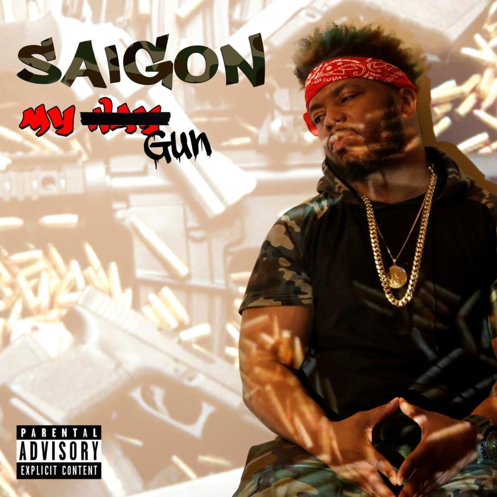 Album cover art for "My Gun" by Saigon