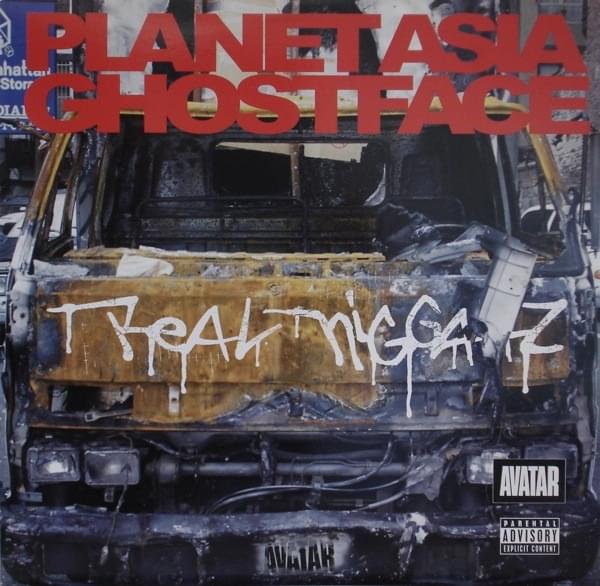 Album cover art for "Real Niggaz" by Planet Asia & Ghostface Killah