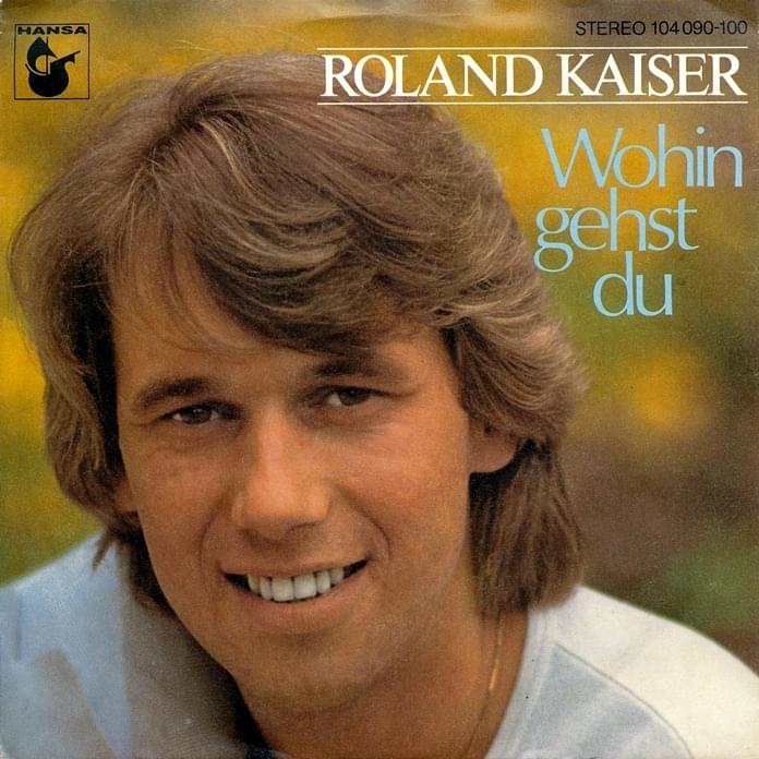 Album cover art for "Wohin gehst du" by Roland Kaiser
