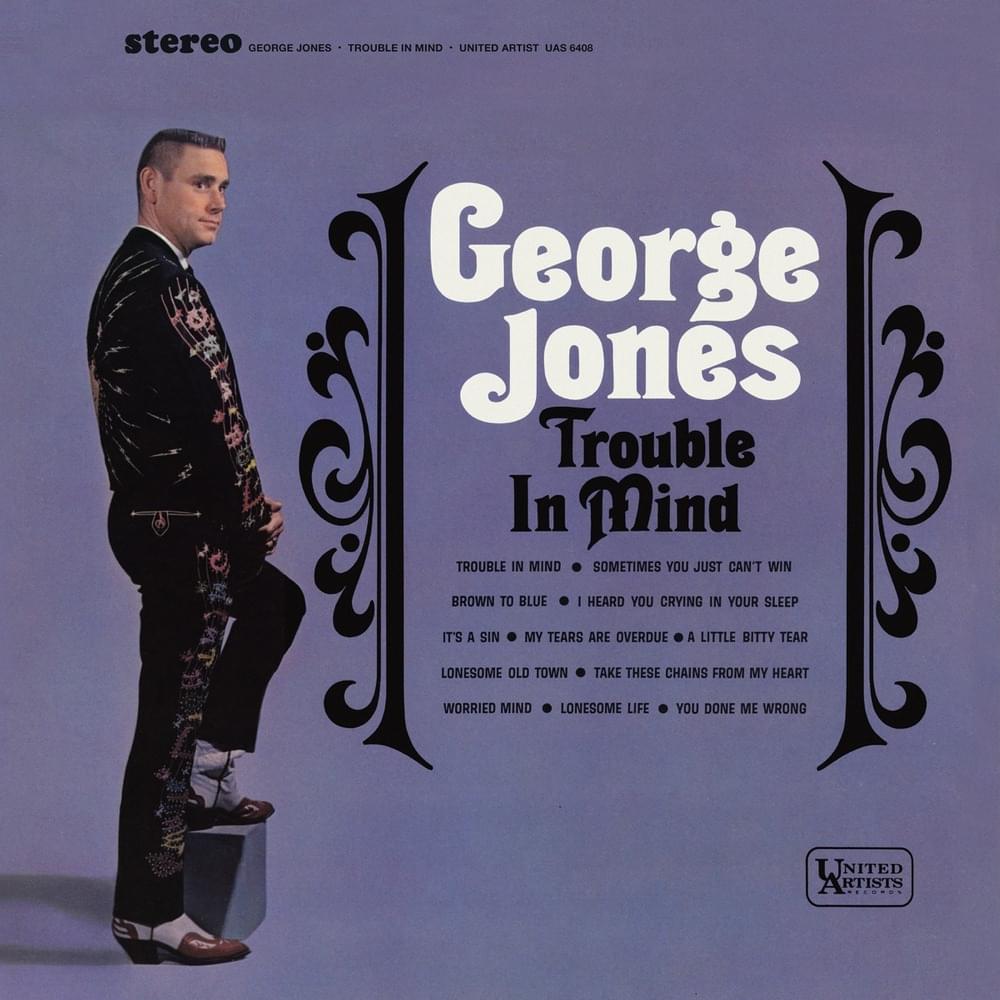 Album cover art for "Lonesome Life" by George Jones