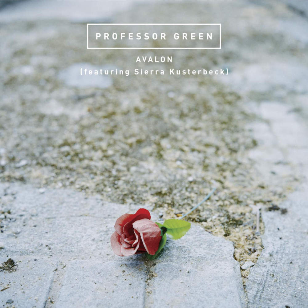 Album cover art for "Avalon" by Professor Green & Sierra Kay