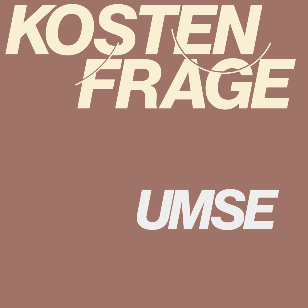 Album cover art for "Kostenfrage" by Umse