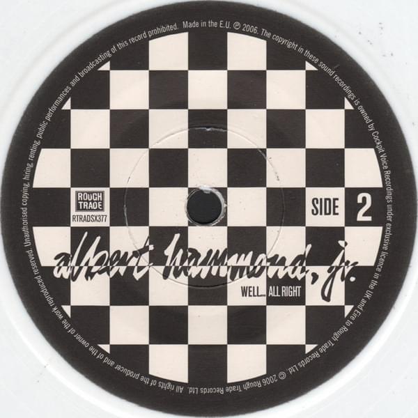 Album cover art for "Well...All Right" by Albert Hammond Jr.